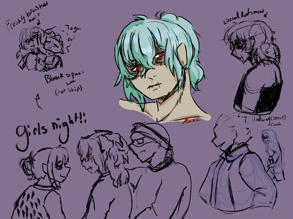 Doodle page/Shaded Sketch